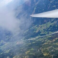 Flugwegposition um 12:53:01: Aufgenommen in der Nähe von Gemeinde Ainet, 9951 Ainet, Österreich in 3274 Meter